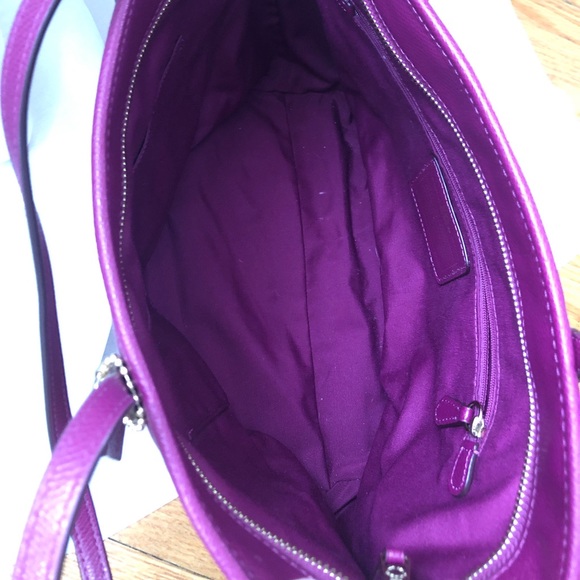 Coach Zip Top Tote - Picture 2 of 2